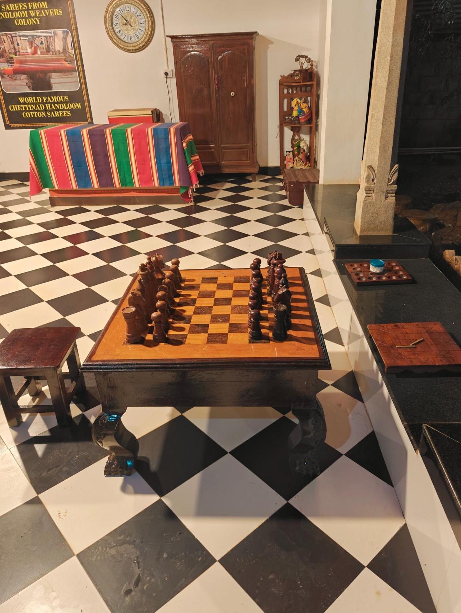 Chola Heritage Resort Karaikkudi Bagian luar foto